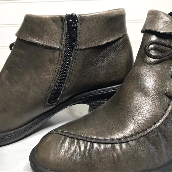 Rieker Gray Ankle Boots - Picture 5 of 9